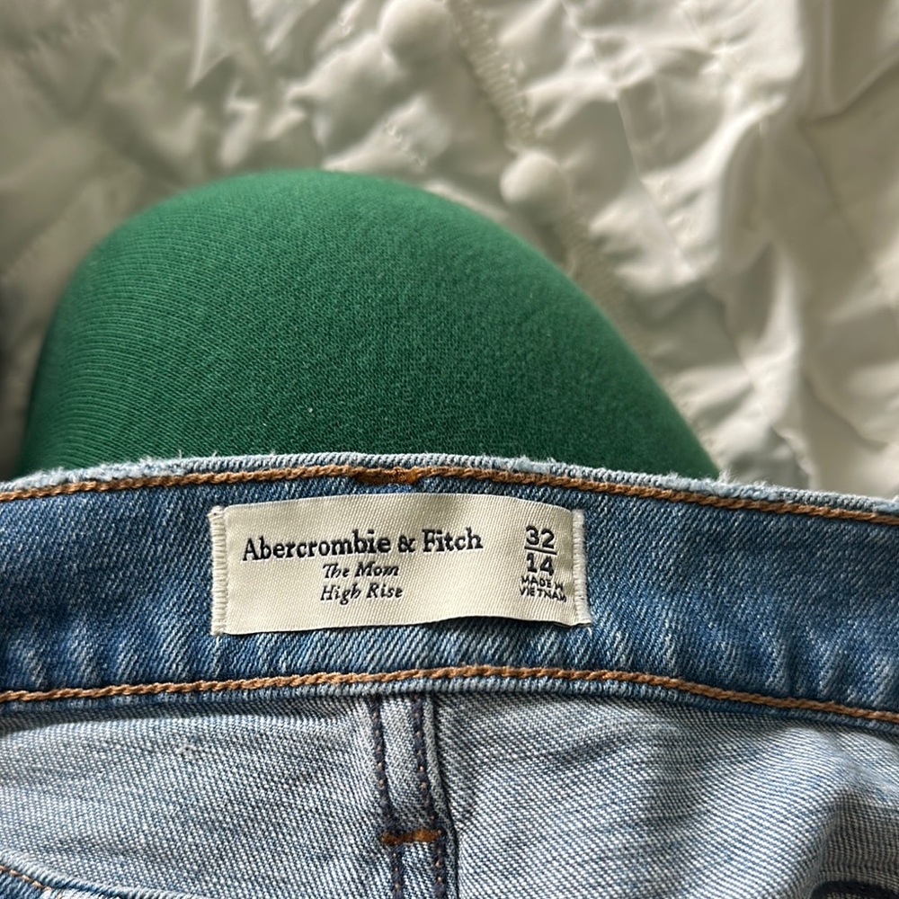 Abercrombie & Fitch High Rise Blue Jeans